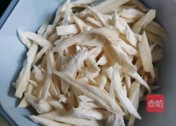干煸杏鲍菇的做法图解2