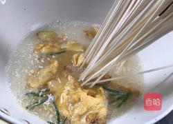 油菜鸡蛋面的做法图解10