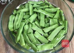 酱香四季豆的做法图解1