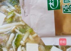海鲜菇豆腐汆丸子的做法图解13