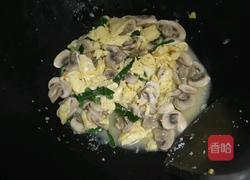 鸡蛋炒口蘑的做法图解8