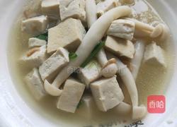 海鲜菇豆腐汤的做法图解8