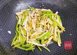 青椒炒杏鲍菇的做法图解9