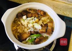 砂锅红烧肉炖酸菜的做法图解6