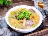 番茄猪血肉皮汤