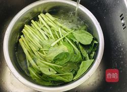 白灼菜心的做法图解2