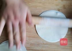 饺子皮版韭菜鸡蛋馅饼的做法图解7