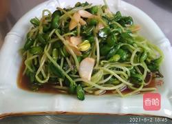 耗油炒豆苗的做法图解9