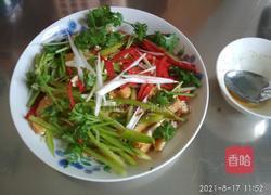 凉拌炸豆腐的做法图解7