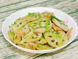 莲藕炒肉片