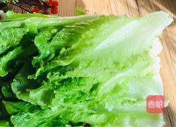 生菜炒香菇的做法图解1