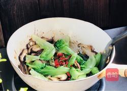 生菜炒香菇的做法图解9