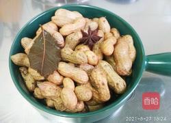 煮鲜花生的做法图解9