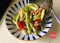 干煸梅豆的做法图解13