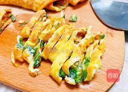 9个月宝宝辅食～秋葵鸡蛋饼的做法图解5