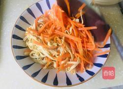胡萝卜丝炒豆腐皮的做法图解10