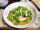 香菇炒小白菜