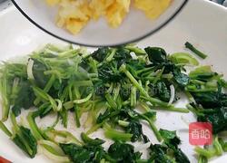 菠菜炒鸡蛋的做法图解9