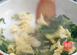 菠菜炒鸡蛋的做法图解10