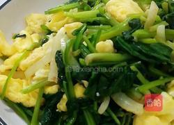 菠菜炒鸡蛋的做法图解12