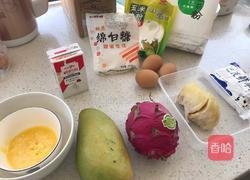 榴莲（榴芒）千层蛋糕的做法图解1