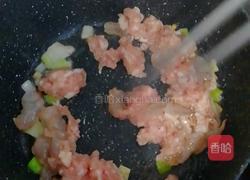 肉末虾仁豆腐的做法图解2
