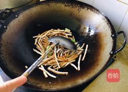 韭菜炒豆干的做法图解4