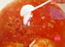 西红柿浓汤面的做法图解4