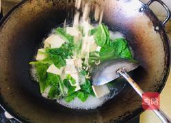 菜心豆腐汤的做法图解5