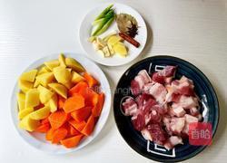 胡萝卜炖肉的做法图解2