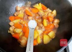 胡萝卜炖肉的做法图解13