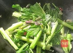 酸辣菜苔的做法图解5