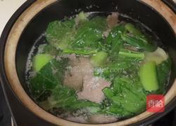 猪肝青菜汤的做法图解6