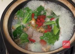 猪肝青菜汤的做法图解9