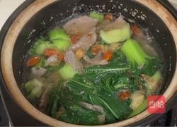 猪肝青菜汤的做法图解10