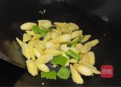 肉片炒玉米笋的做法图解5
