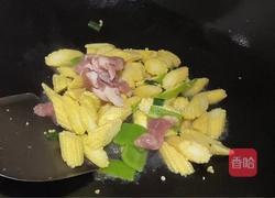 肉片炒玉米笋的做法图解6