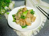 青菜炒霉豆渣