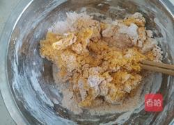 南瓜香蕉芝士饼的做法图解6