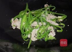 青椒丝炒肉片的做法图解8