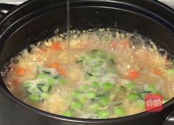 三色丁肉末粥的做法图解10