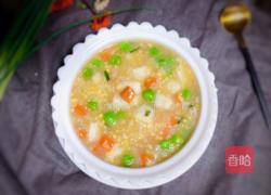 三色丁肉末粥的做法图解13