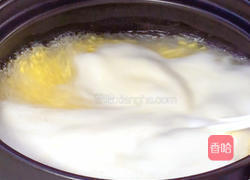莲藕肉末小米粥的做法图解7