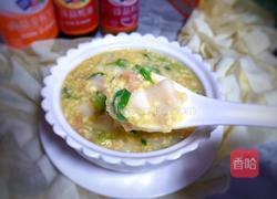 莲藕肉末小米粥的做法图解13