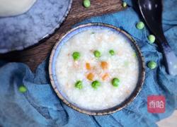 豌豆肉末粥的做法图解10
