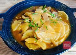 肉皮炖萝卜的做法图解9