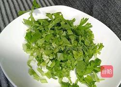 莲藕芹菜蛋炒饭的做法图解3