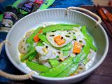 椒麻荷兰豆炒藕片