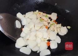 鸡肉丝炒年糕的做法图解4