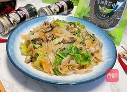 海蛎炒河粉的做法图解12